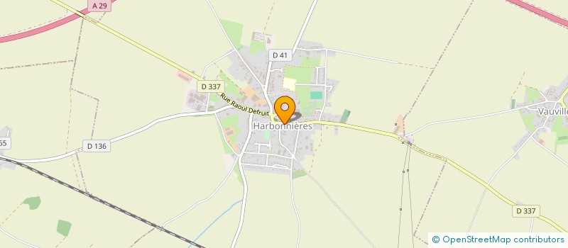 localisation de l'entreprise MONSIEUR GATIEN MIELLE  HARBONNIERES