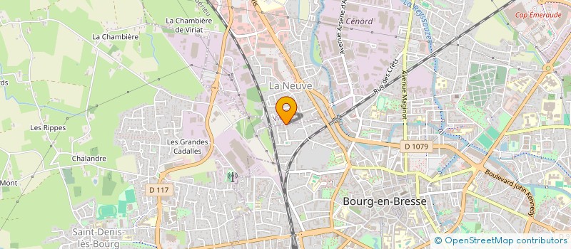 localisation de l'entreprise MONSIEUR GATIEN RAMES à BOURG-EN-BRESSE