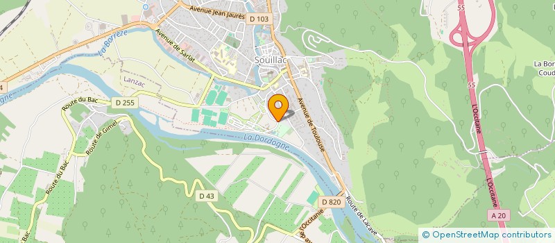 localisation de l'entreprise MONSIEUR GAULTHIER IEHLE  SOUILLAC