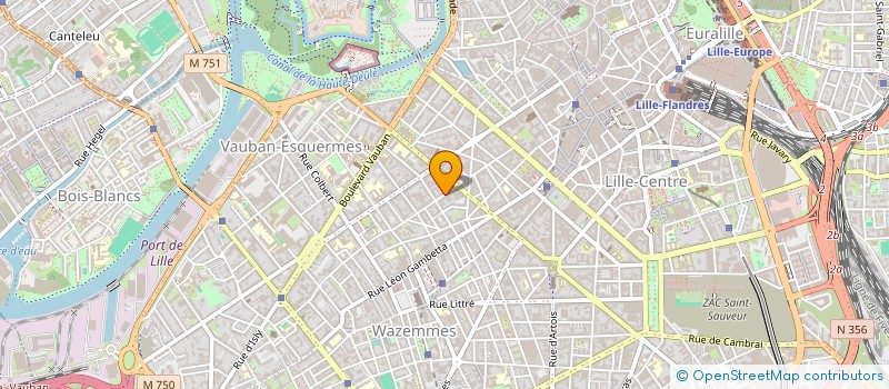 localisation de l'entreprise MONSIEUR GAULTHIER TOMAS à LILLE
