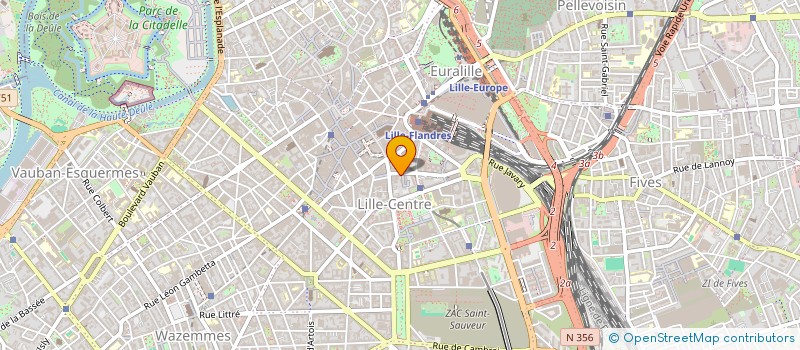 localisation de l'entreprise MONSIEUR GAULTIER MOYNAC  LILLE