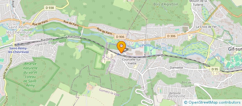 localisation de l'entreprise MONSIEUR GAULTIER THIRAULT  GIF-SUR-YVETTE