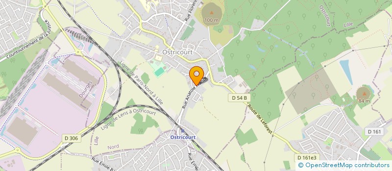 localisation de l'entreprise MONSIEUR GAUTHIER AELTERS  OSTRICOURT