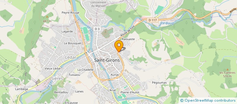 localisation de l'entreprise MONSIEUR GAUTHIER ALCUTA à SAINT-GIRONS