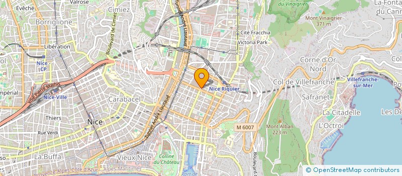 localisation de l'entreprise MONSIEUR GAUTHIER ANDRIEUX à NICE