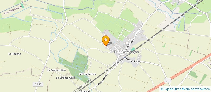 localisation de l'entreprise MONSIEUR GAUTHIER AUTANT  PRIN-DEYRANCON