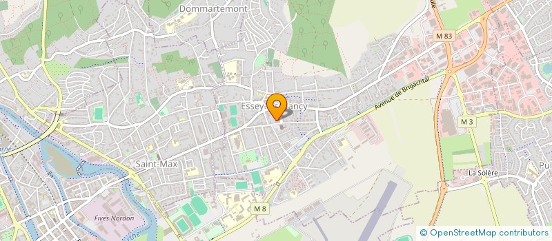 localisation de l'entreprise MONSIEUR GAUTHIER BALAUD  ESSEY-LES-NANCY