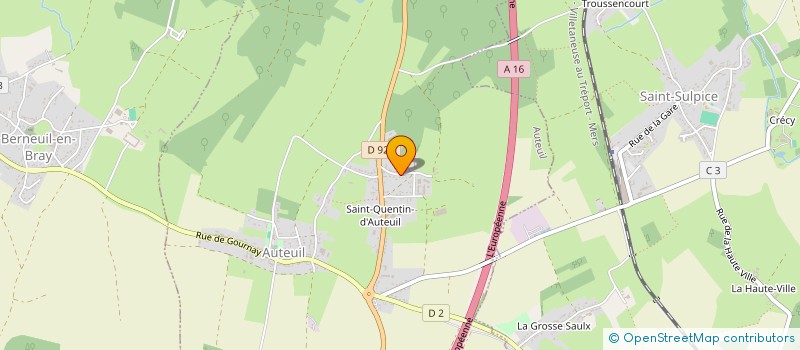 localisation de l'entreprise MONSIEUR GAUTHIER BAPPEL DUCROCQ  AUTEUIL