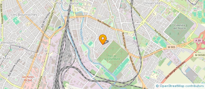 localisation de l'entreprise MONSIEUR GAUTHIER BARBILLOT à DIJON