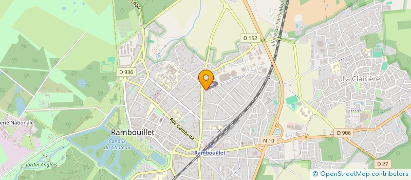 localisation de l'entreprise MONSIEUR GAUTHIER BAYARD  RAMBOUILLET