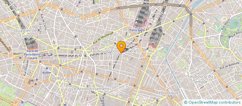 localisation de l'entreprise MONSIEUR GAUTHIER BENETIERE  PARIS