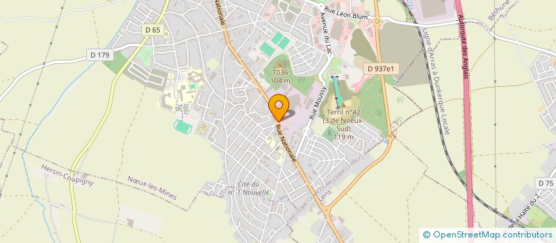 localisation de l'entreprise MONSIEUR GAUTHIER BEUN  NUX-LES-MINES