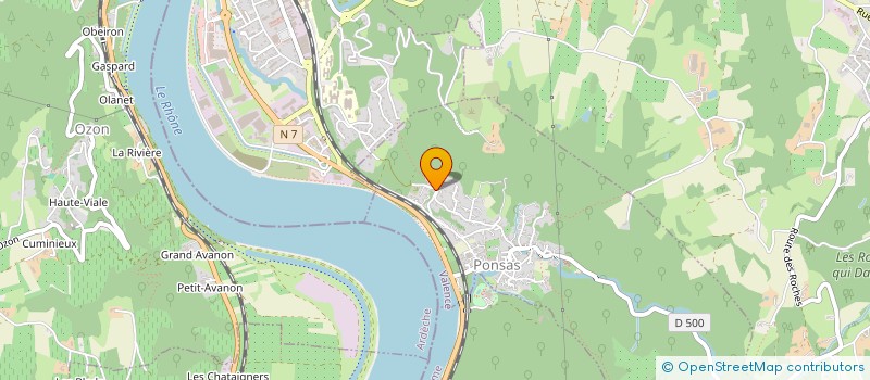 localisation de l'entreprise MONSIEUR GAUTHIER BOIS  PONSAS