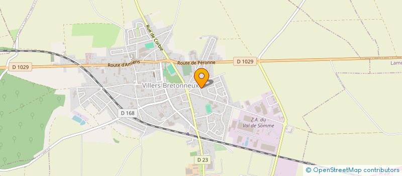 localisation de l'entreprise MONSIEUR GAUTHIER BOISSADY à VILLERS-BRETONNEUX