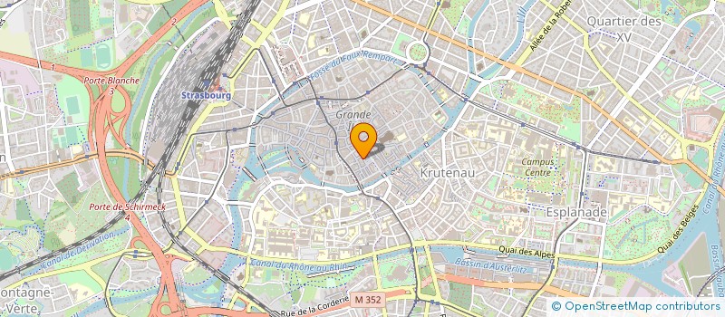 localisation de l'entreprise MONSIEUR GAUTHIER BOLLE à STRASBOURG