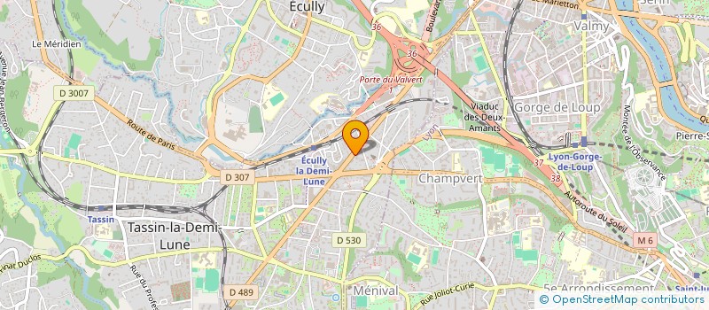 localisation de l'entreprise MONSIEUR GAUTHIER BOUDAREL  TASSIN-LA-DEMI-LUNE