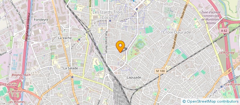 localisation de l'entreprise MONSIEUR GAUTHIER BOURDIEU à TOULOUSE
