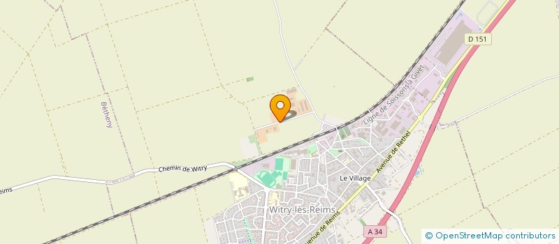 localisation de l'entreprise MONSIEUR GAUTHIER BOUY  WITRY-LES-REIMS