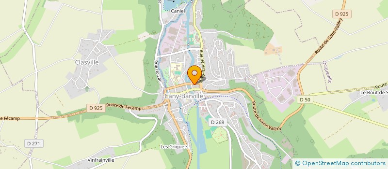 localisation de l'entreprise MONSIEUR GAUTHIER BRUN  CANY-BARVILLE