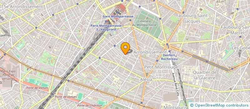 localisation de l'entreprise MONSIEUR GAUTHIER COGNARD  PARIS