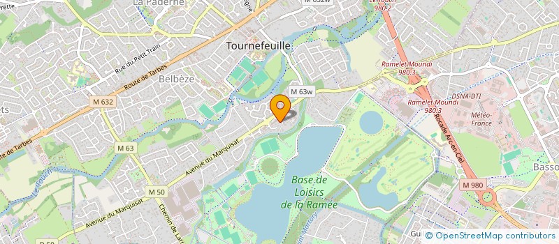 localisation de l'entreprise MONSIEUR GAUTHIER COMBES  TOURNEFEUILLE