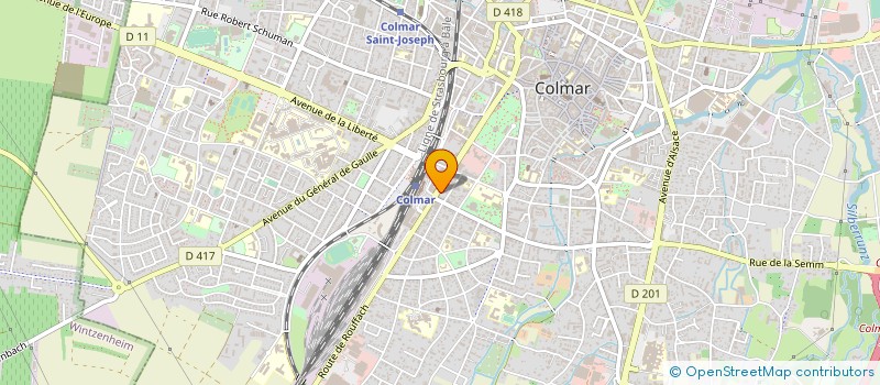 localisation de l'entreprise MONSIEUR GAUTHIER CORBARI à STRASBOURG