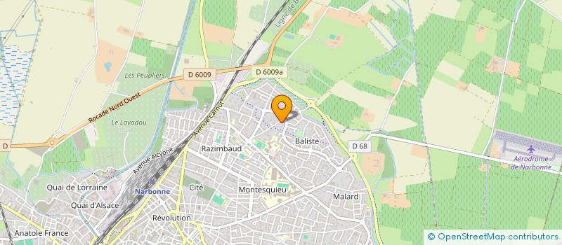 localisation de l'entreprise MONSIEUR GAUTHIER COUTAL  NARBONNE