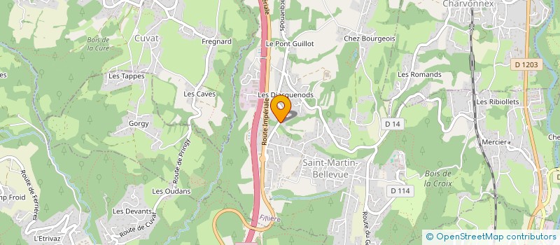 localisation de l'entreprise MONSIEUR GAUTHIER CURTUS  FILLIERE