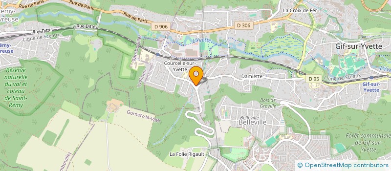 localisation de l'entreprise MONSIEUR GAUTHIER DECROIX à GIF-SUR-YVETTE