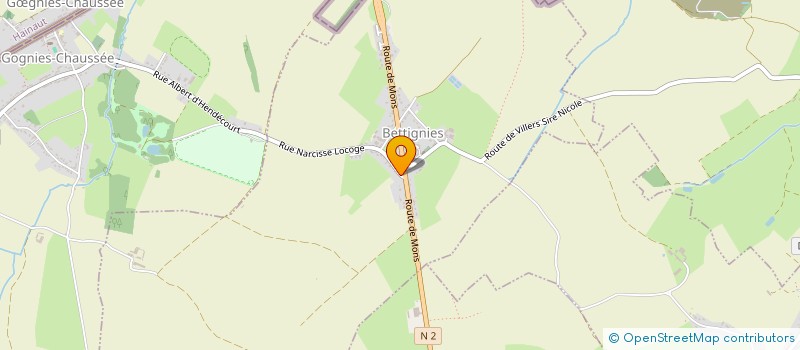 localisation de l'entreprise MONSIEUR GAUTHIER DECUYPER  BETTIGNIES