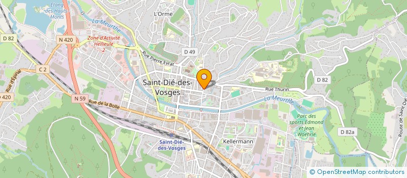 localisation de l'entreprise MONSIEUR GAUTHIER DELSART  XONRUPT-LONGEMER