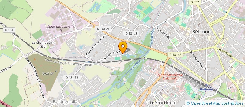 localisation de l'entreprise MONSIEUR GAUTHIER DEMEY  ANNEZIN