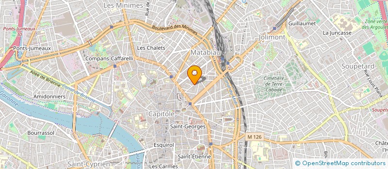 localisation de l'entreprise MONSIEUR GAUTHIER DESIRE  TOULOUSE