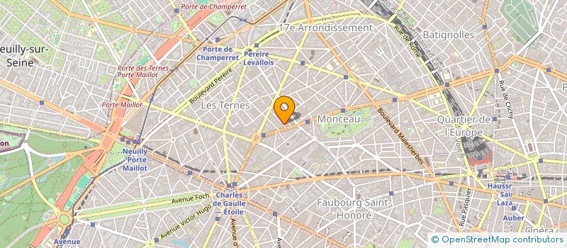 localisation de l'entreprise MONSIEUR GAUTHIER DEVARS DU MAYNE  PARIS