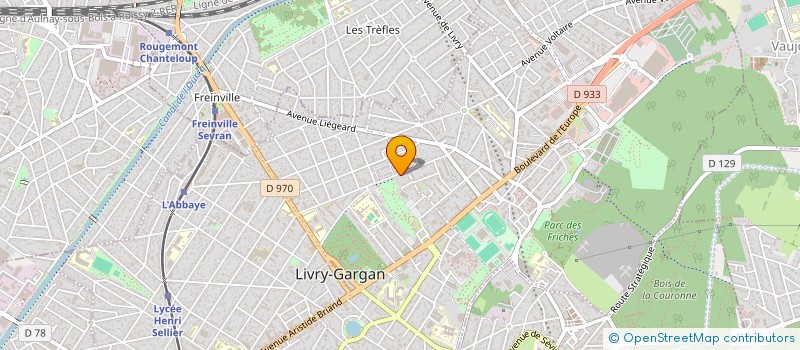 localisation de l'entreprise MONSIEUR GAUTHIER DUBOURG  LIVRY-GARGAN