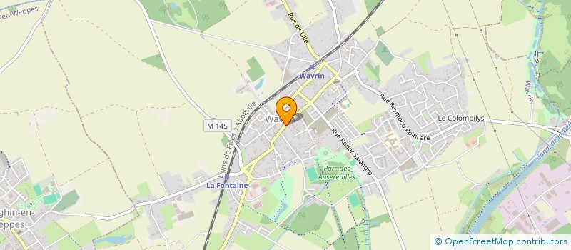 localisation de l'entreprise MONSIEUR GAUTHIER DUNEZ  WAVRIN