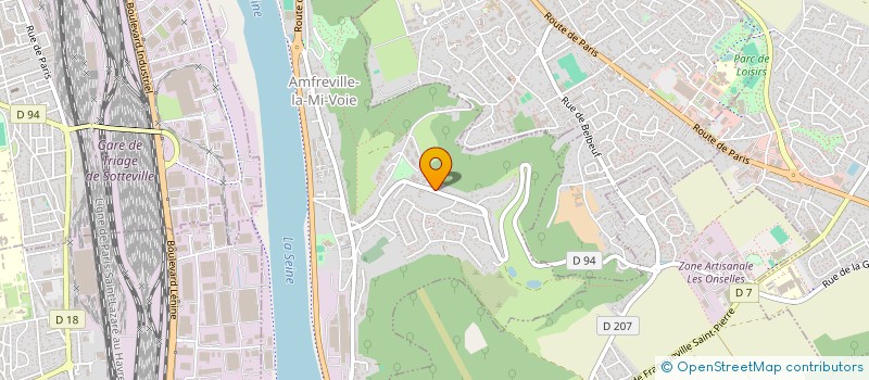 localisation de l'entreprise MONSIEUR GAUTHIER DUPUIS  AMFREVILLE-LA-MI-VOIE