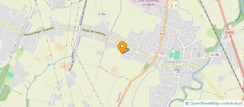 localisation de l'entreprise MONSIEUR GAUTHIER DURAN à LABARTHE-SUR-LEZE