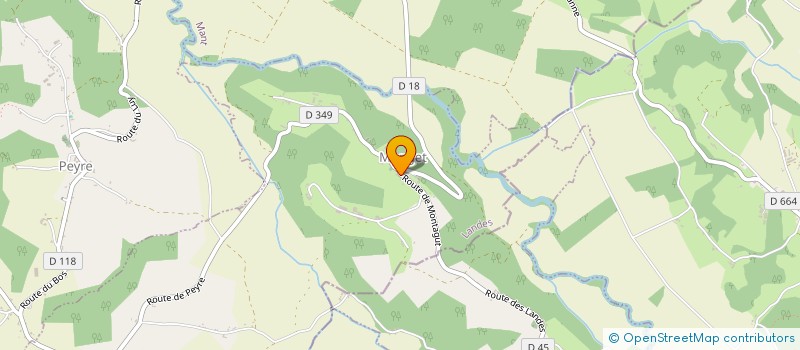 localisation de l'entreprise MONSIEUR GAUTHIER FEYTE  MONGET