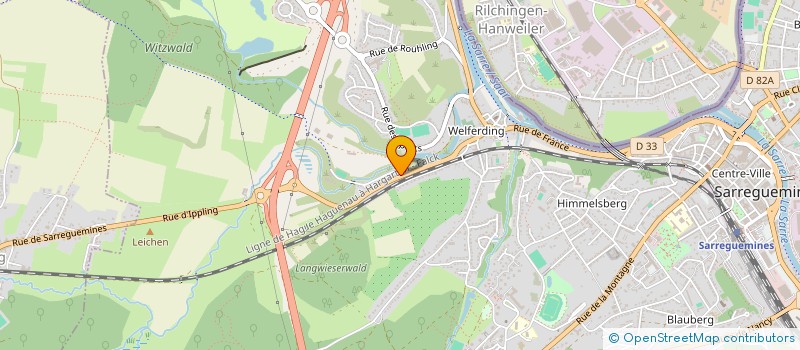 localisation de l'entreprise MONSIEUR GAUTHIER FILLGRAFF  SARREGUEMINES