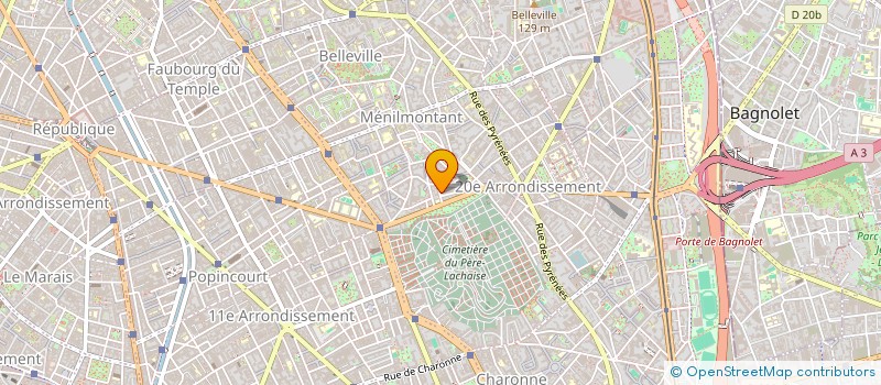 localisation de l'entreprise MONSIEUR GAUTHIER FLAUDER  PARIS