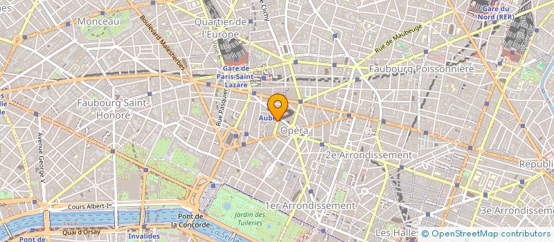 localisation de l'entreprise MONSIEUR GAUTHIER FOURNIER  PARIS