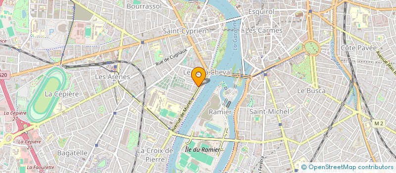 localisation de l'entreprise MONSIEUR GAUTHIER FRANDJI à TOULOUSE