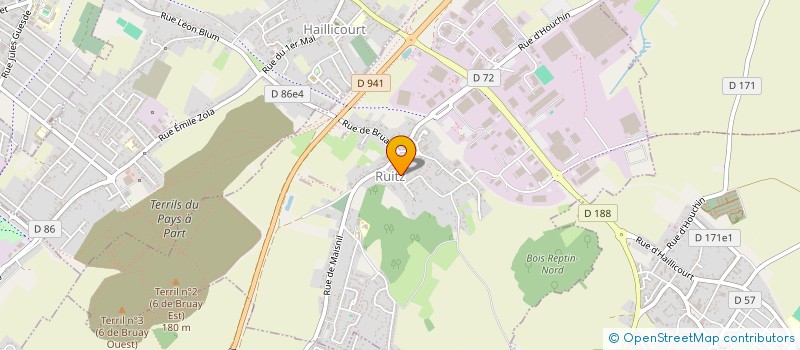 localisation de l'entreprise MONSIEUR GAUTHIER FROISSART  RUITZ