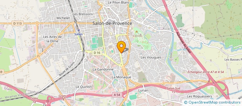 localisation de l'entreprise MONSIEUR GAUTHIER GARNIER  SALON-DE-PROVENCE