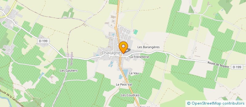 localisation de l'entreprise MONSIEUR GAUTHIER GASSOT à TERRANJOU