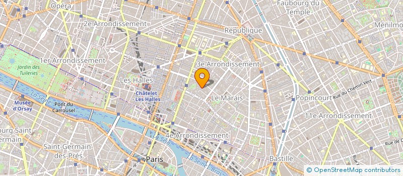 localisation de l'entreprise MONSIEUR GAUTHIER GAUTHIER  PARIS