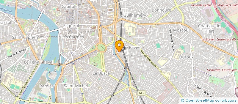 localisation de l'entreprise MONSIEUR GAUTHIER GENET  TOULOUSE