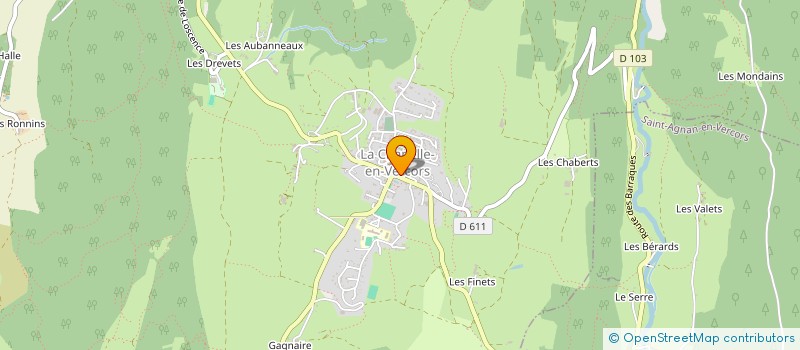 localisation de l'entreprise MONSIEUR GAUTHIER GERMAN à LA CHAPELLE-EN-VERCORS