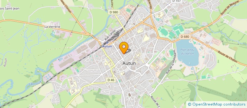 localisation de l'entreprise MONSIEUR GAUTHIER GIMENEZ à AUTUN